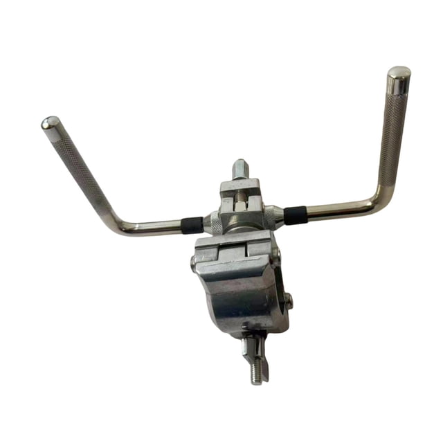 Abrazadera para rack de batería, abrazadera para brazo de platillo, accesorio de soporte de percusión, soporte de platillo con varilla en L doble para Estilo A