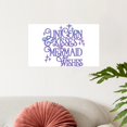 thumbnail image 3 of CafePress - UNICORN KISSES And MERMAID WISHES Wall Decal - 20x12 Wall Decal, 3 of 3