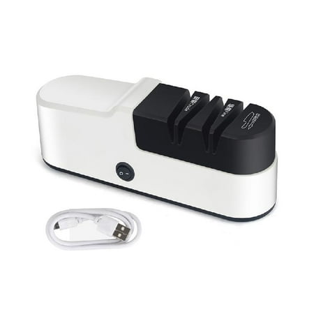 

SIEYIO Professional Electric Knife Sharpener Household Wireless USB Rechargeable Automatic Grinding Coarse/Fine Blade Grinder