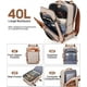 thumbnail image 4 of Travel Backpack, 42L Carryon Luggage, Laptop with Compartment, Packing Cubes, Shoe Pocket, 4 of 5