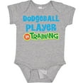thumbnail image 3 of Inktastic Dodgeball Player in Training Boys or Girls Baby Bodysuit, 3 of 5