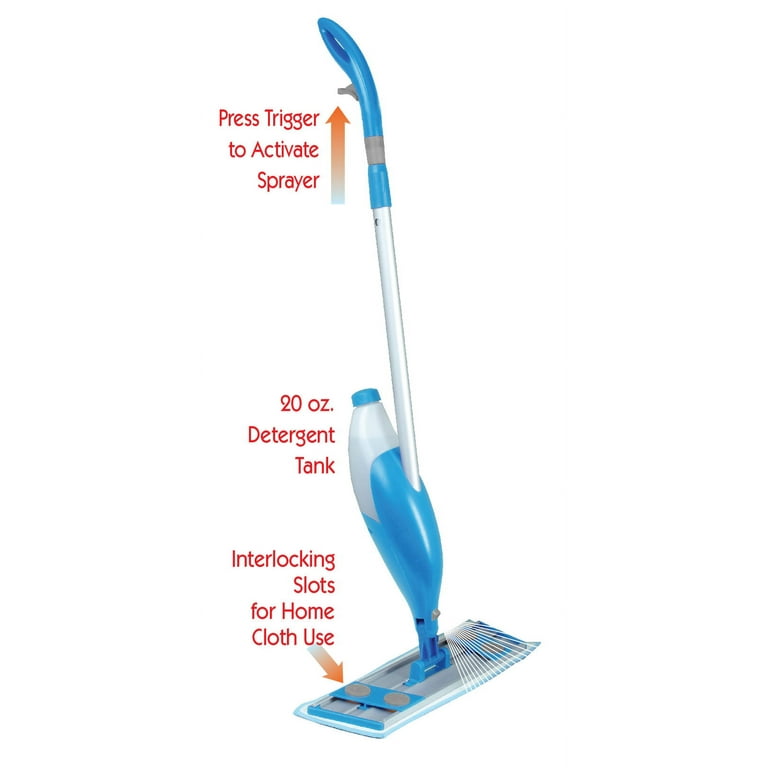  Superio Miracle Mop Set Microfiber Flat Mop Wet and