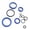 Style A, variant on Dualoai Forklift Hydraulic Oil Seal Kit Easy Installation Manual Pallet Truck Repair Style A