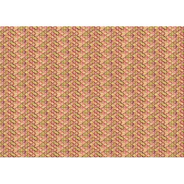 Ahgly Company Machine Washable Indoor Rectangle Transitional Grapefruit Red Area Rugs, 5' x 7'