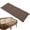 Coffee, variant on Djiypn 47.25 inch Indoor/Outdoor Bench Cushion, Cotton Linen Swing Cushion, Foldable Loveseat Thick Outdoor Garden Bench Seat Cushion Backrest Waterproof Bench Pad (47.25 X 19 in, Coffee)