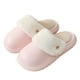 thumbnail image 2 of Zapatos Casa Mujer Hombre Forro Piel Cálido Invierno Impermeable Cómodo Fuzzy para Interior Al Aire Libre, 2 of 8