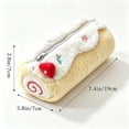 thumbnail image 2 of Food Pencil Case, Cute Cake Pencil Pouch Large Capacity Zipper Stationery Organizer Storage Bag, for S*chool Office College Travel Art Supplies Daily Organization, 2 of 5