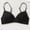 c01Black, variant on Padded Bras for Women Wireless V Neck T-Shirt Bra Everyday Seamless Comfort Bra Adjustable Straps Underwear Everyday Bras White XL