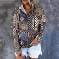 thumbnail image 2 of Hoodies for Women Casual Hooded Sweatshirt Loose Drawstring Pullover Comfy Long Sleeve Hoodies Graphic Hoodies, 2 of 5