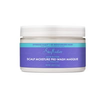SheaMoisture Scalp Moisture Pre Wash Hair Mask with Vitamin B3 and Aloe Butter, 4 oz