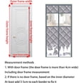 thumbnail image 4 of QualitChoice Insulated Door Curtain With PU Coating Block Out Cold Warm Inside Which Can Effectively Isolate Style 1 90*210cm, 4 of 6