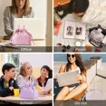 thumbnail image 5 of MEXS Lunch Bag for Women Reusable Drawstring Insulated Lunch Box Stain-Resistant Large Cinch Closure Lunch Bags for Work Office, 5 of 5