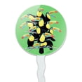 thumbnail image 2 of Colorful Toucan Town Rainforest Birds Cupcake Picks Toppers Decoration Set of 6, 2 of 7