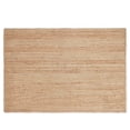 thumbnail image 5 of · REDEARTH · Rectangular Area Rug - 4'x6' Braided Natural Jute with Non-Skid Backing - Handwoven Boho Rug for Bedroom, Kitchen, Living Room - Farmhouse Aesthetic Home Decor - Durable Handmade Rug, 5 of 7