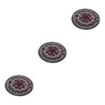 thumbnail image 4 of ZheElen Cartoon Rug - Classic Style Easy To Clean Non-toxic Anti-skid Particles Safe Round Carpet White Line Starts 60cm 3Set, 4 of 6