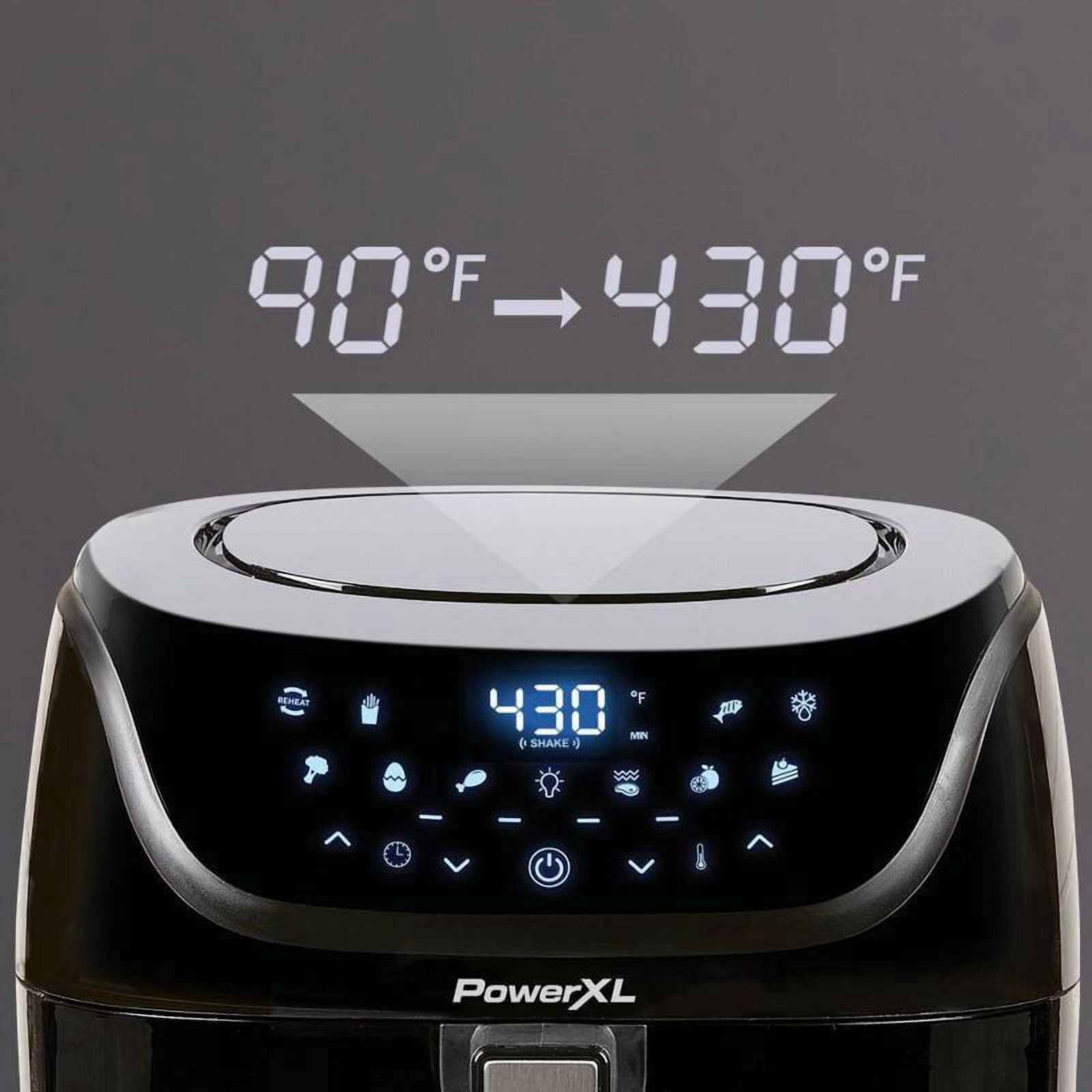 NOBRAND Pro XL Vortex Air Fryer 8 Qt - 1700W, Nonstick, Automatic Shut-Off, Dishwasher-Safe
