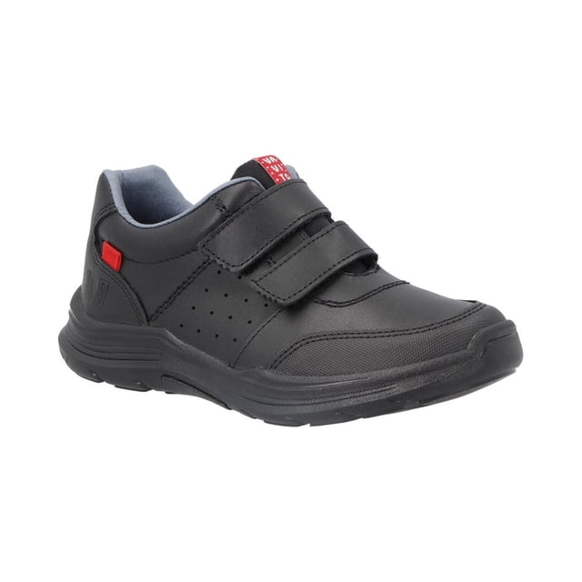 Mocasin Vavitov Niño Escolar Comodos Resistentes negro 25