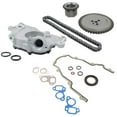 thumbnail image 3 of Oil Pump Timing Chain Cover Gasket Kit 12586665 19259852 TCS45993 for Chevrolet GMC 4.8L 5.3L 6.0L LS1 LS2 LS3, 3 of 7