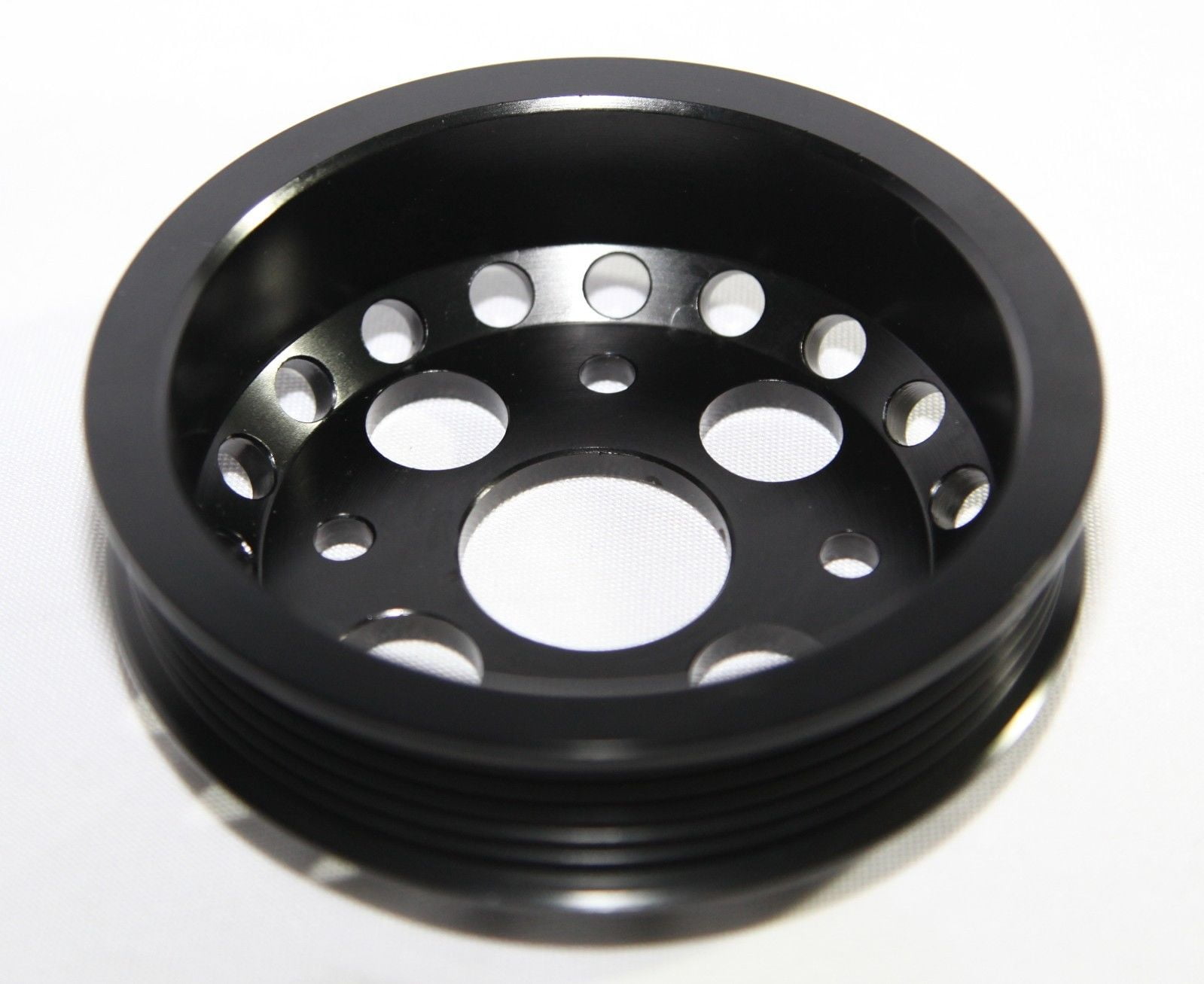 Aluminum Black Crank Pulley Set for 02-06 Nissan 350Z/ Infiniti G35 Aluminum Black Crank Pulley Set for 02-06 Nissan 350Z/ Infiniti G35