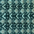 thumbnail image 1 of Ahgly Company Indoor Square Abstract Light Blue Modern Area Rugs, 5' Square, 1 of 4