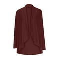 thumbnail image 4 of CEHVOM Fashion Women’s Long Sleeve Color Loose Cardigan Knit Jacket Tops Clearance, 4 of 6