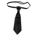 thumbnail image 1 of Cravate pour Hommes Pré-Nouée, Cravate Fine Pré-Nouée pour Femmes, Nœud Papillon Ajustable, Cravate Pré-Nouée, Cravate pour Robe Formelle Smoking Spectacle Filles Garçons Noir Coin Pointu, 1 of 8