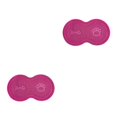 thumbnail image 3 of Redempat Variety Of Styles Cat Litter Mat Easy To Clean Pet Accessory Cute And Practical Rose Red 2Set, 3 of 6