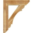 thumbnail image 3 of Ekena Millwork 6"W x 32"D x 40"H Olympic Slat Rough Sawn Bracket, Western Red Cedar, 3 of 4