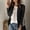 Black, variant on Lilgiuy Women Loose Blazer Top Long Sleeve Casual Jacket Ladies Office Wear Coat Blouse 2022 Fall Winter