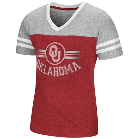 - University of Oklahoma Sooners Youth Girls Short Sleeve Pee Wee Tee