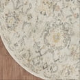 thumbnail image 4 of Nourison Oushak Home 7'10" x Round Grey Vintage Indoor Rug, 4 of 8