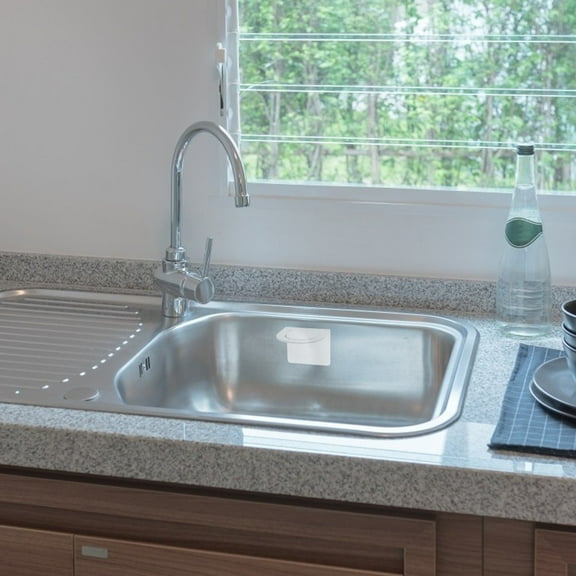 GOOHOCHY Kitchen Sink Dish Scrubber Holder Acrylic Versatile Storage Transparent 2Set