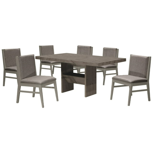 Comedor 6 Sillas Florencia Gris - Kessa Muebles