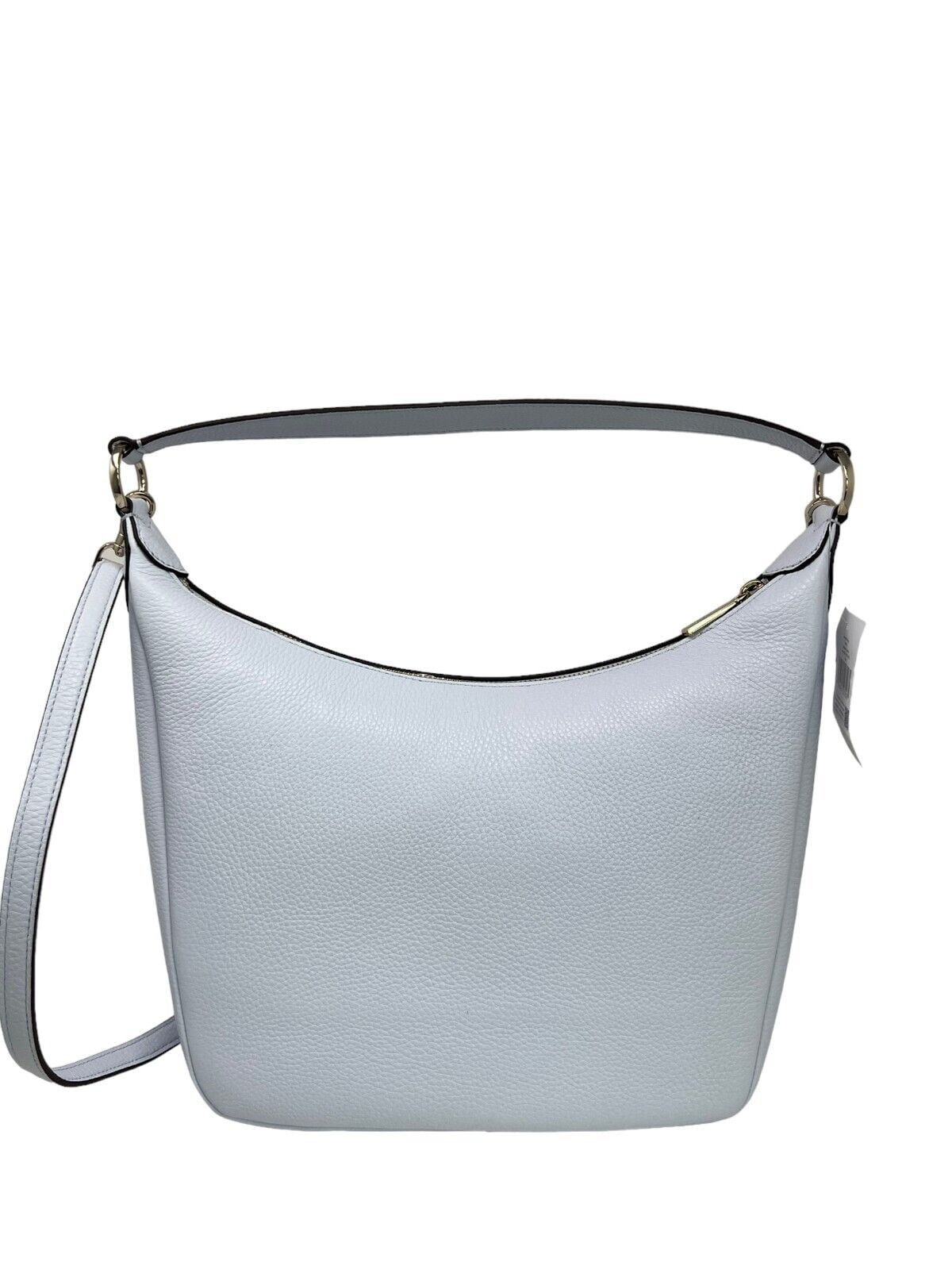 Kate Spade Leila Shoulder Bag Taro Milk Pebbled Leather KB694 $399