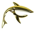 thumbnail image 3 of Cejilla Shark Sincero de Aleación de ZINC dorado para guitarra acústica ukelele mandolina banjo, 3 of 10