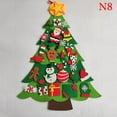 thumbnail image 4 of FNNMNNR Felt Christmas Tree Decoration Ornaments Handmade DIY Cartoon Christmas Tree, 4 of 6