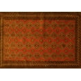 thumbnail image 1 of Ahgly Company Machine Washable Indoor Rectangle Southwestern Yellow Country Area Rugs, 3' x 5', 1 of 4
