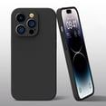 thumbnail image 2 of Funda de teléfono a prueba de golpes para IPhone, carcasa trasera suave de silicona líquida de lujo para iPhone 7, 8 Plus, X, XR, XS, 11, 12, 13, 14 Pro Max Fivean unisex, 2 of 2