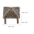 thumbnail image 2 of VERDANVERSE tiny pavilion Mini Pavilion Alloy for Landscape Ornaments 1Set, 2 of 8
