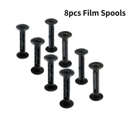 eTone 8PCS 120/220 Film Spools Plastic Empty Take-Up Roll Film Equipment for Medium Format Film Camera eTone 8PCS 120/220 Film Spools Plastic Empty Take-Up Roll Film Equipment for Medium Format Film Camera