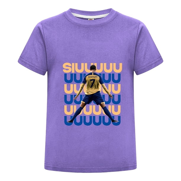 Playera de Ronaldo para Niño con Gráfico Ideal para Regalo