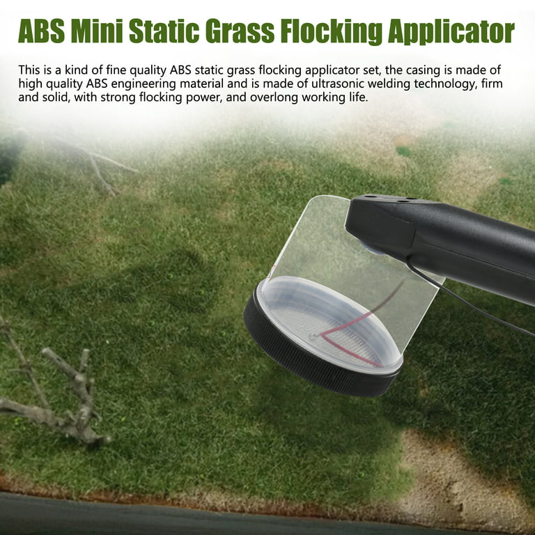 Flocking Kit Static Grass Applicator ABS Flocking Machine with