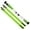 GREEN, variant on BYXAS Golf Alignment Sticks 2 Sets - 48inch Alignment Practice Rods, Foldable for Easy Portability, Golf Training Aids to Improve Golf Swing, Putting Posture, with Storage Tube(Yellow)