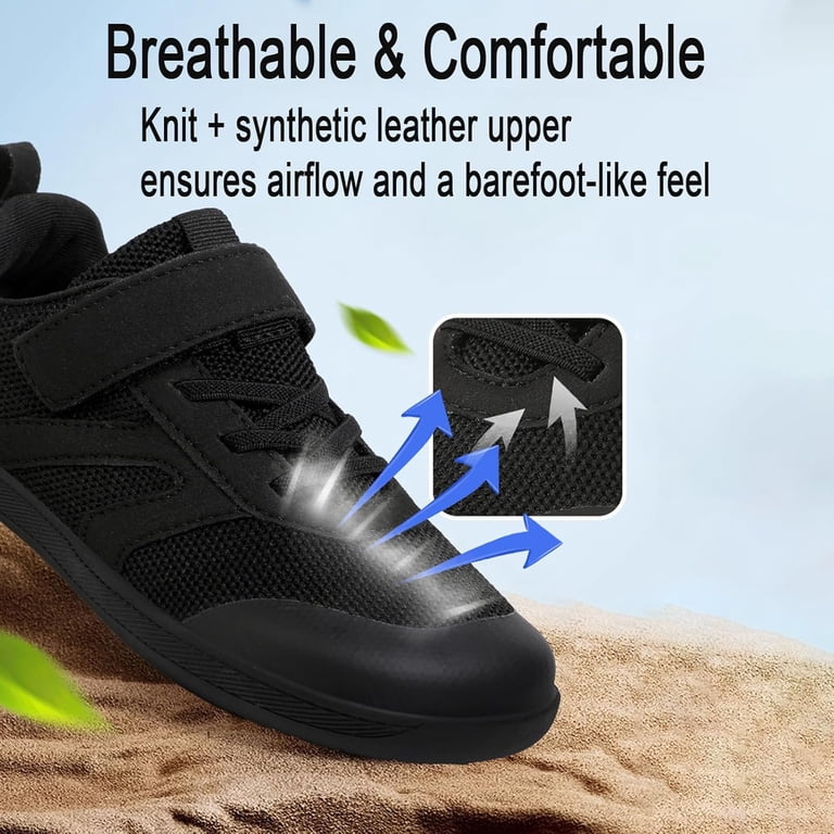 Kids Barefoot Shoes Wide Toe Box | Lightweight Zero Drop  display picture 1
