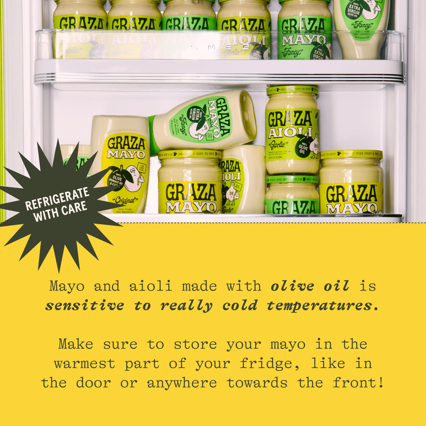 Graza Original Mayo Jar 22.1fl oz