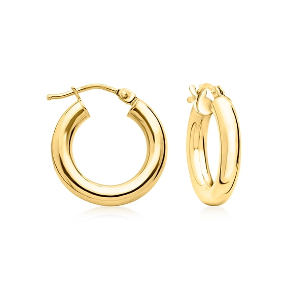 Ross-Simons Italian 18kt Yellow Gold Hoop Earrings, Women's, Adult