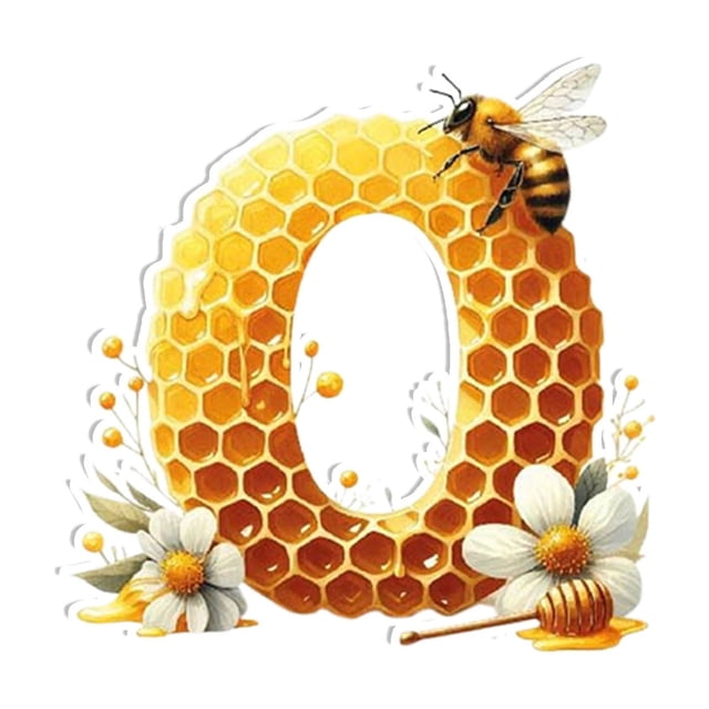 XWSHYW Adornos Colgantes Colgante de Panel Pequeño con 26 Letras En Inglés para Bebé Volador, Colgante Plano de Acrílico para Coche, Colgante Decorativo para Hogar con Abejas