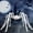 White, variant on NAOJIE Giant Halloween Hairy Spider,Realistic Scary White Spider with Red Eyes Props Decoration for Indoor and Outdoor Halloween Decoration (35")