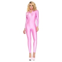 Music Legs Women's Long Sleeve Bodysuit Adult Costume Pink - X-Small 70713-PINK-XS
