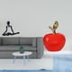 thumbnail image 2 of Figura de escritorio de pensador, escultura abstracta, estatua de cerámica, adorno de fruta artificial, artesanía creativa de mesa, adecuada para sala, 2 of 8